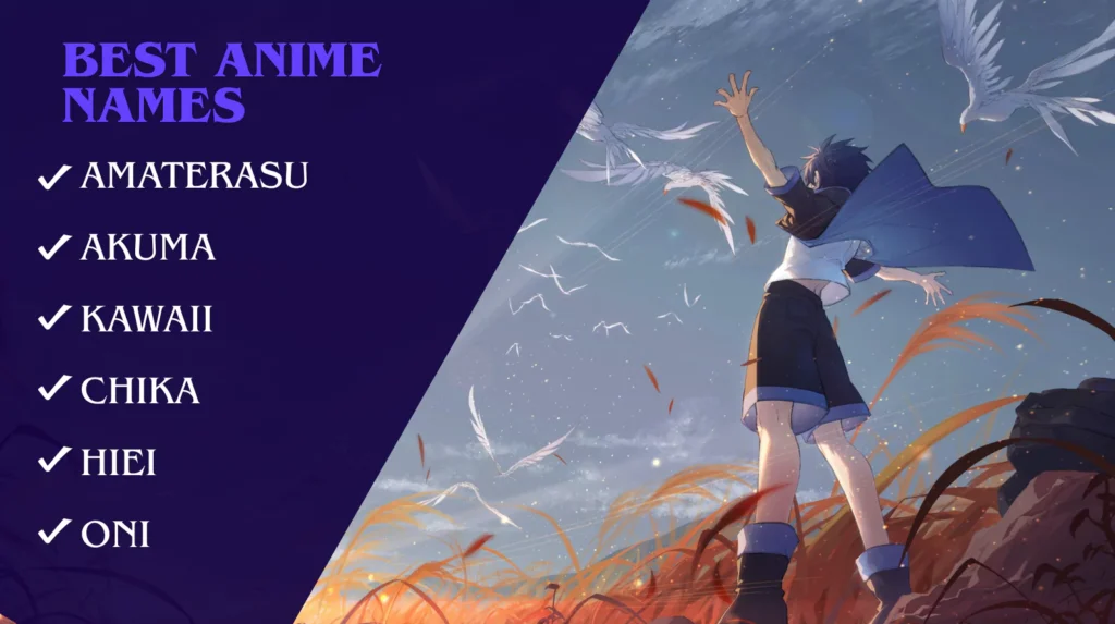 Anime Name Ideas Anime Name Ideas