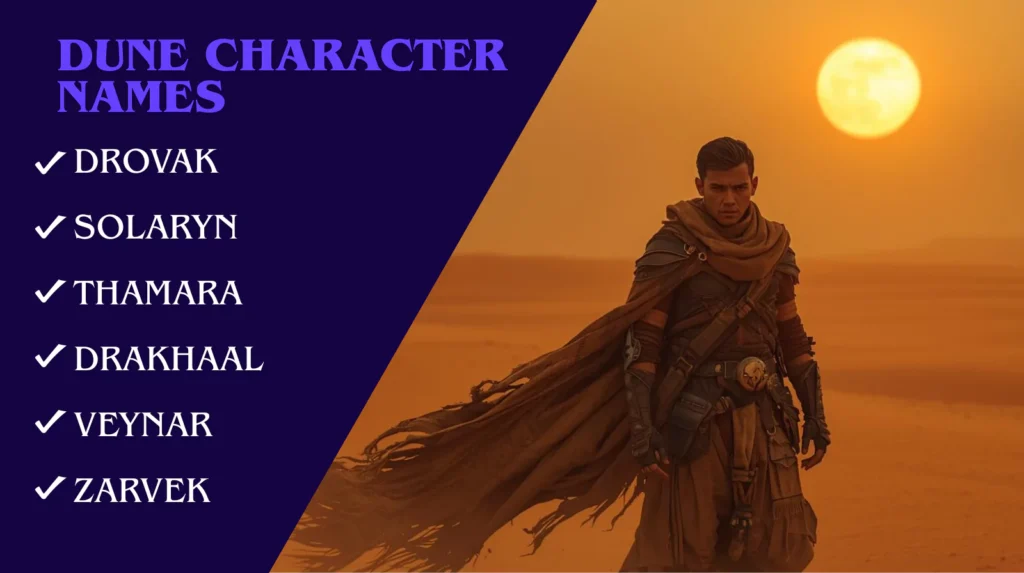 Dune Character Names