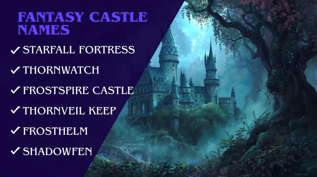 Fantasy Castle Names