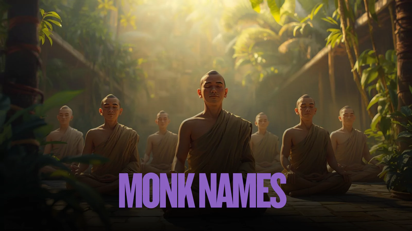 Monk Names