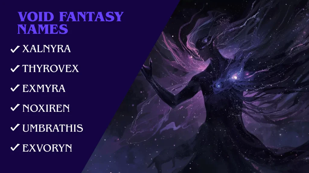 Names That Mean Void