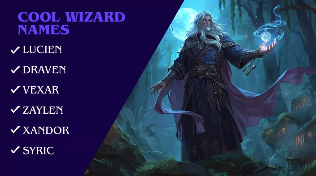 Cool Wizard Names Cool Wizard Names