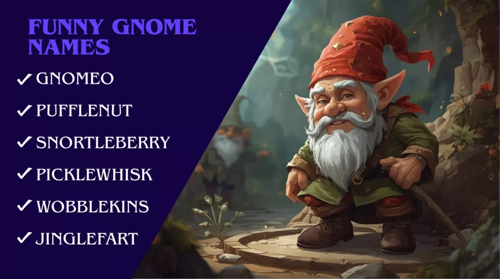 Funny Gnome Names Funny Gnome Names