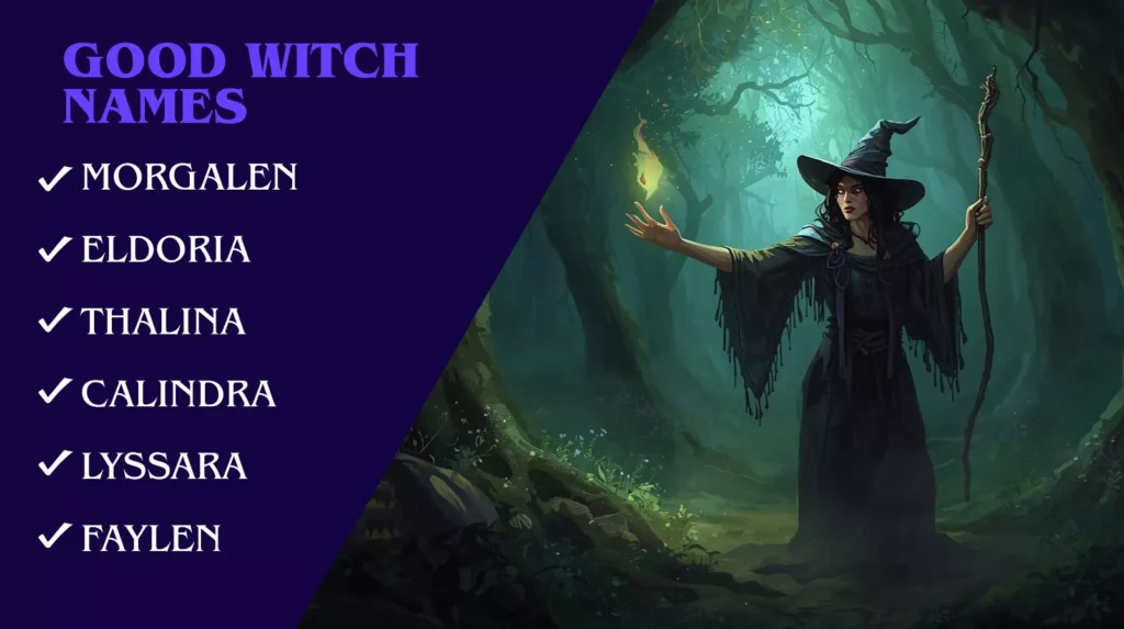 Good Witch Names Good Witch Names