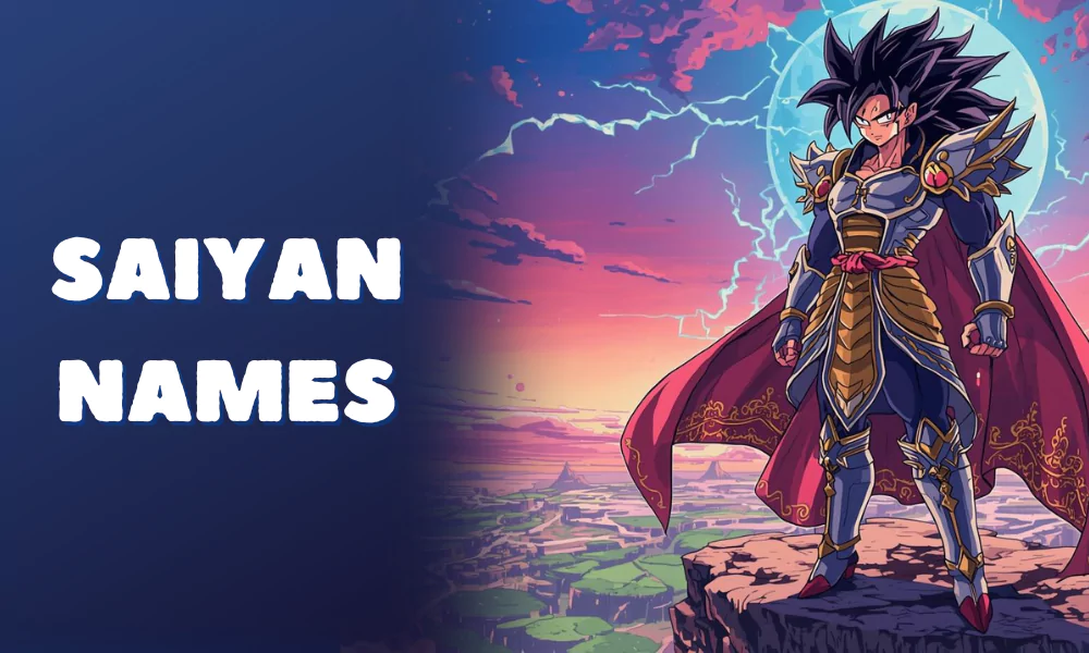 Saiyan Name Generator Saiyan Name Generator
