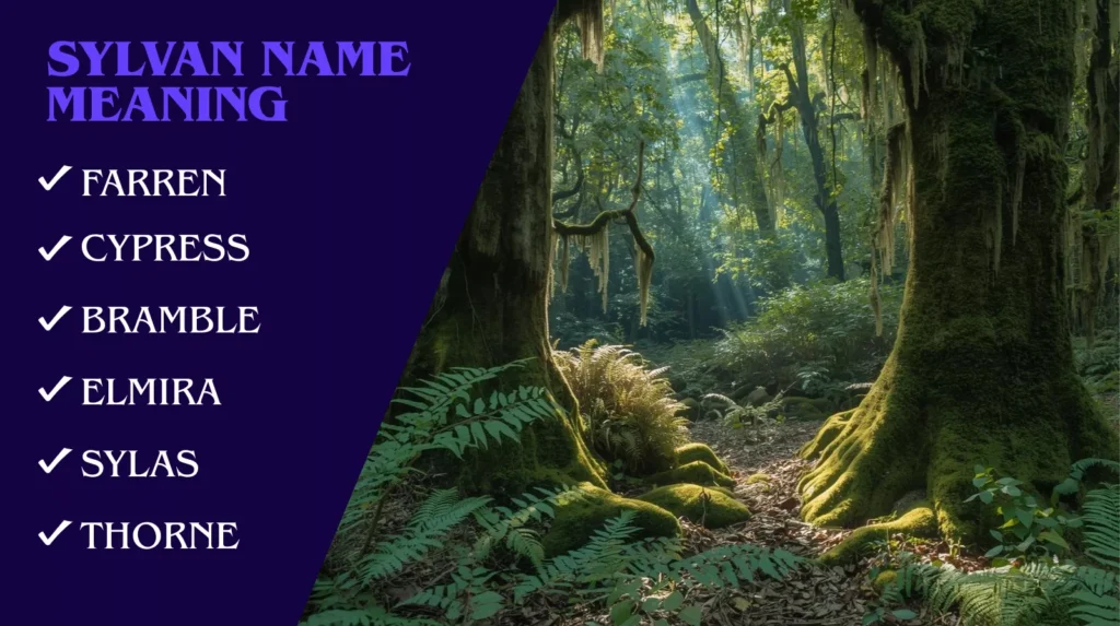 Sylvan Name Meaning