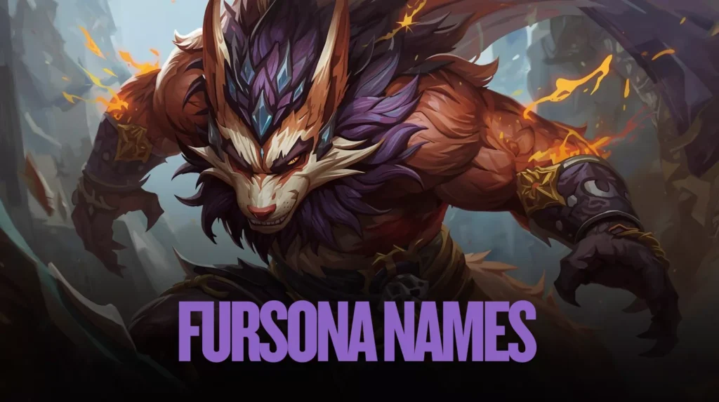 Fursona Names