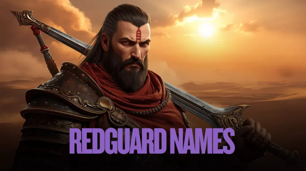 Redguard Names
