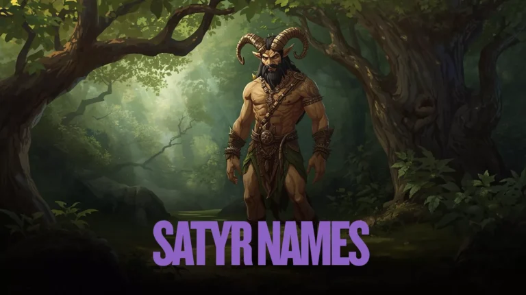 Satyr Names